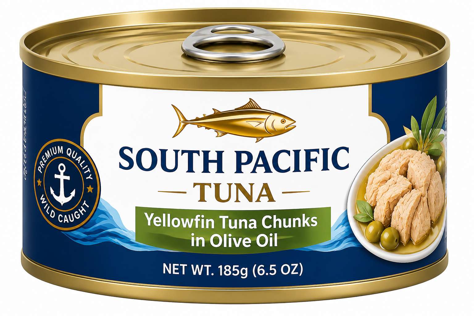 Yellowfin Tuna Chunks in Olive Oil